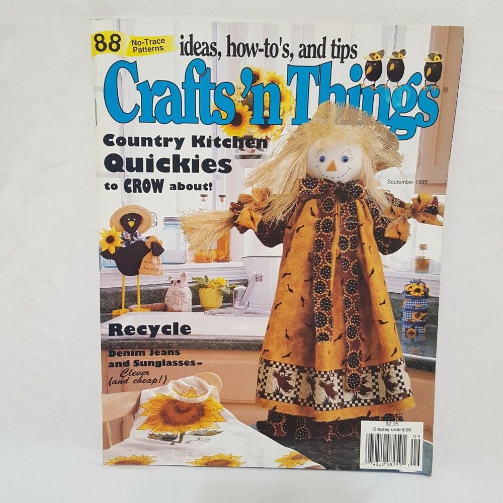 Crafts N Things Magazine Sep 1995 Country Kitchen